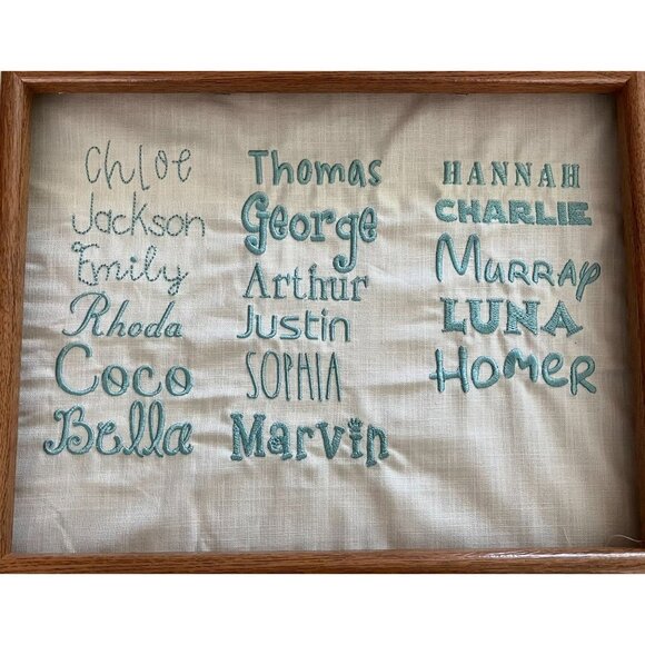 CUSTOM Embroidered Toy Bin - Picture 7 of 9